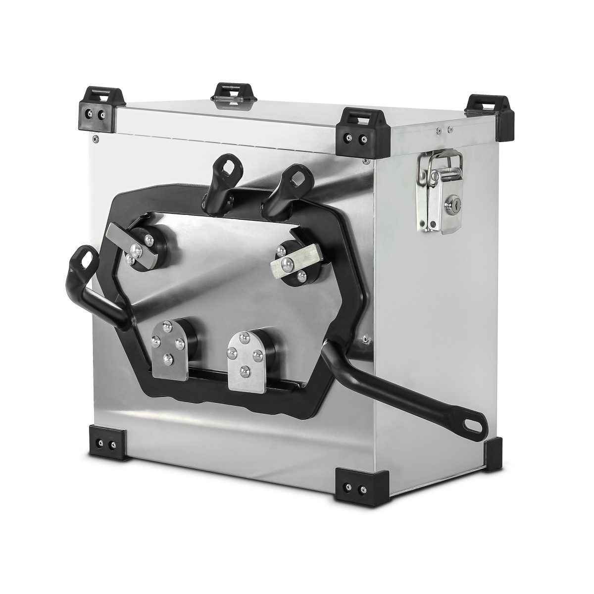 Bagtecs Kofferset Set Alukoffer + Kofferträger passend für Honda Transalp XL 750 23-26 A