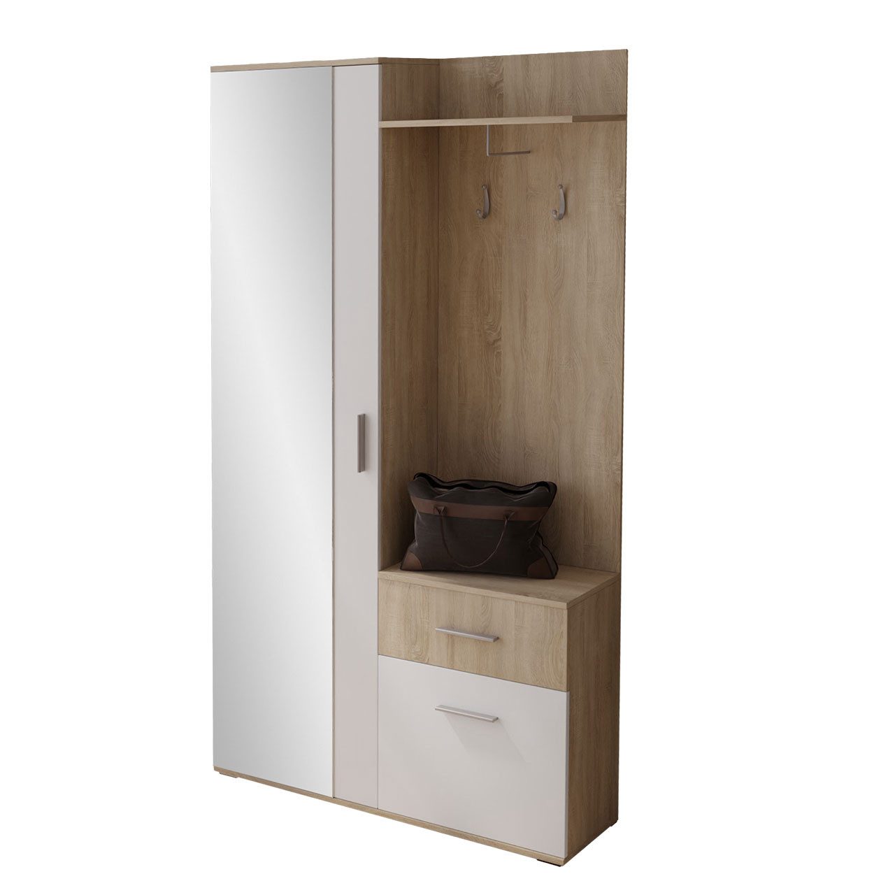 MIRJAN24 Garderoben-Set Lux, (Komplett-Set, 2 Kleiderhaken, günstig online kaufen