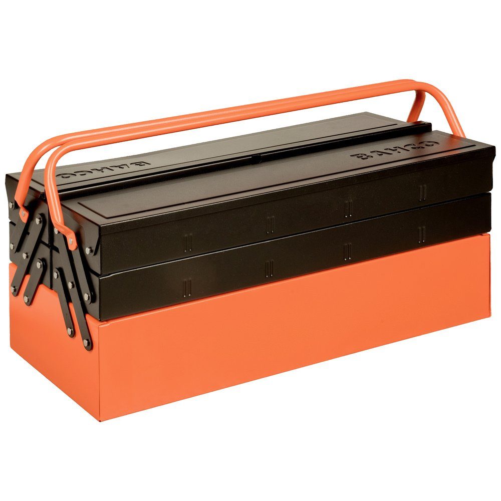 BAHCO Werkzeugbox Bahco 1497MBF550 Werkzeugkasten unbestückt Metall Schwarz/Orange