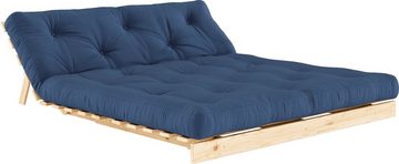 Karup Design Schlafsofa Roots 160, 2 Teile, Mit Holzstruktur, inkl. Futonmatratze, Liegefläche 160x200 cm