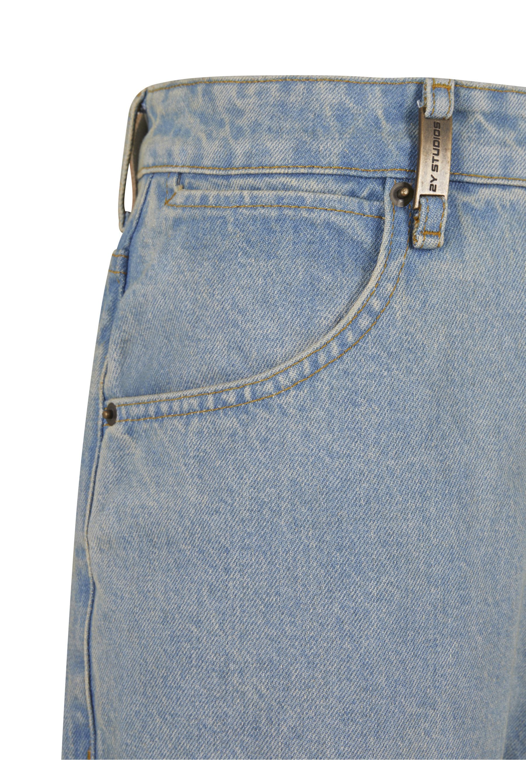 2Y Studios Bequeme Jeans 2Y Studios Neal Zipper Baggy Jeans