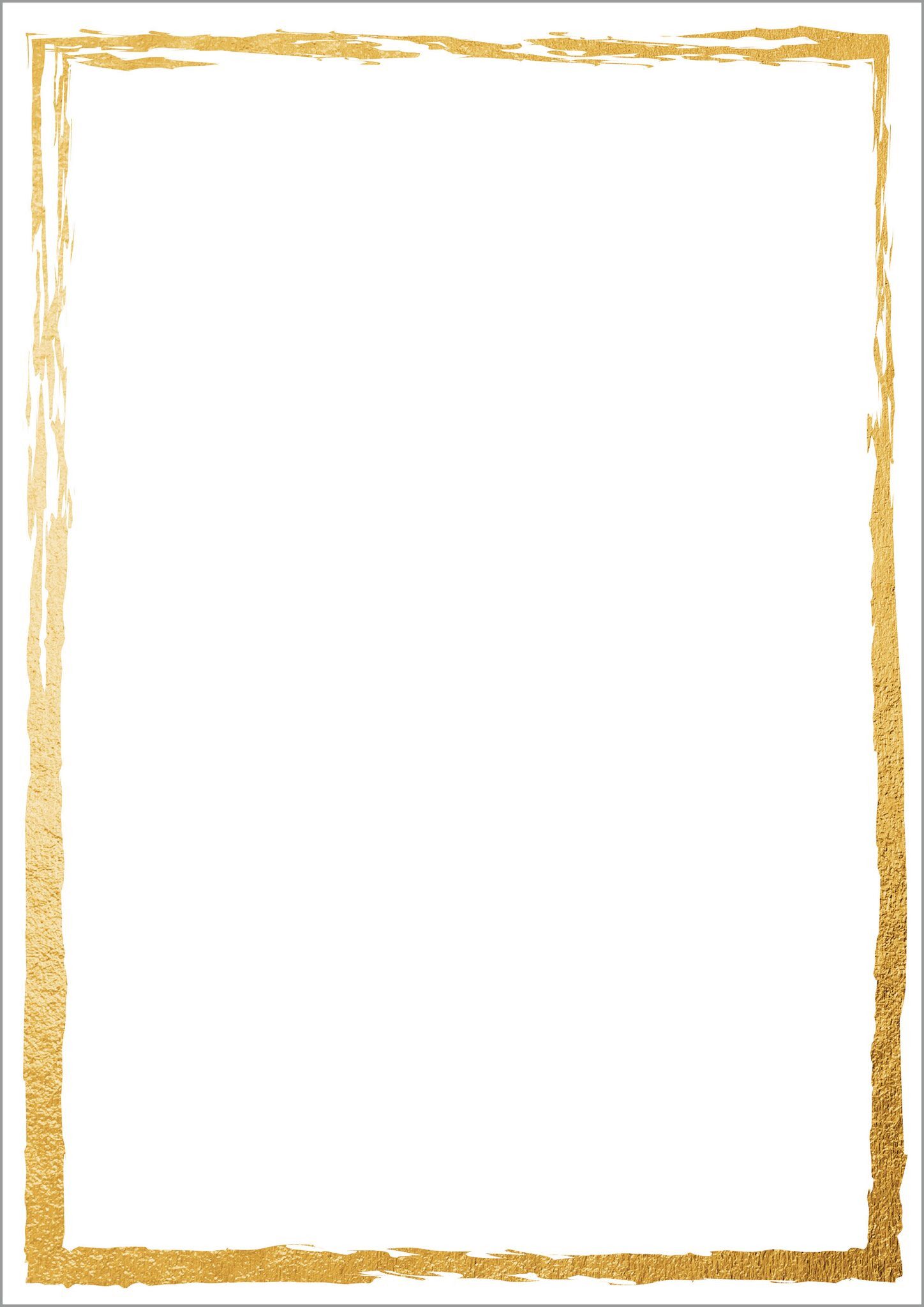Sigel Motivpapier SIGEL DP614 Motiv-Papier - Pinselstrichrahmen - goldgelb - 200 g/m² -