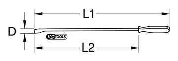 KS Tools Brechstange, Hebeleisen, 11 x 115 mm