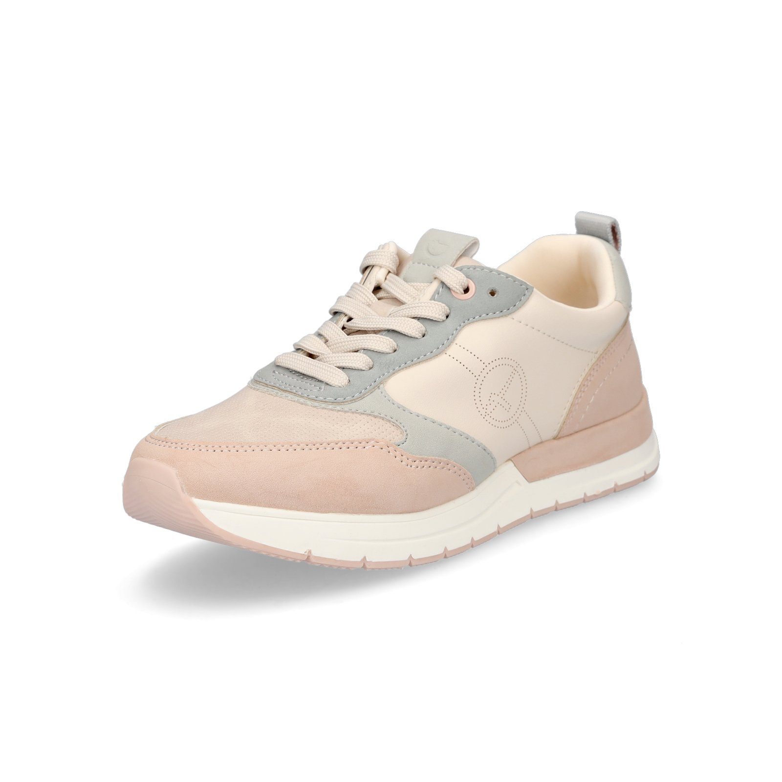 Tamaris Tamaris Damen Sneaker beige rosa Sneaker günstig online kaufen