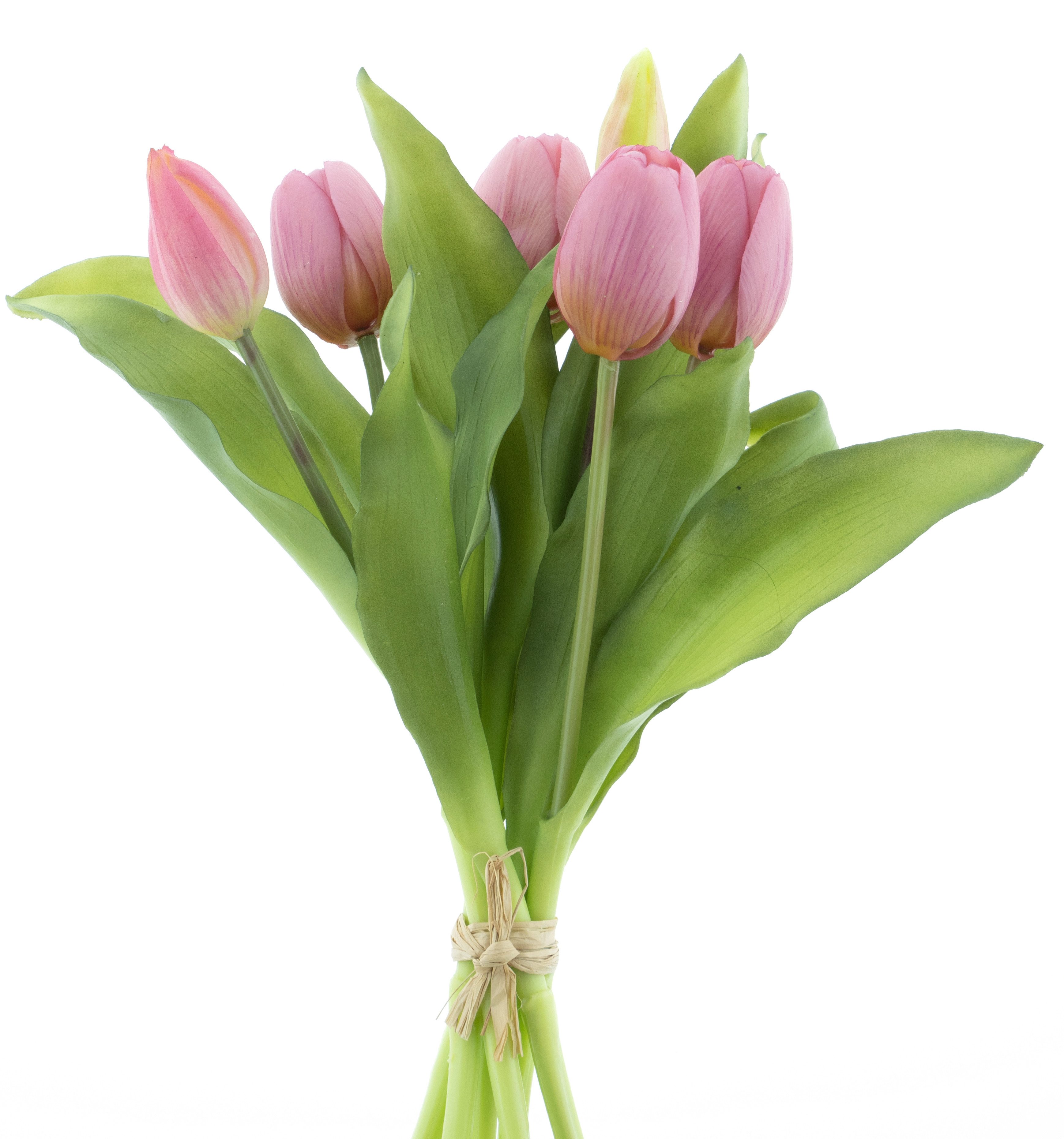 Kunsttulpe mit 4 Tulpen und 3 günstig online kaufen