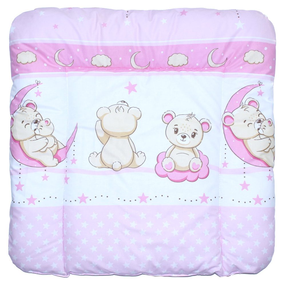 Wickelauflage Baby Wickeltischauflage Auflage für Wickeltisch - Bärchen