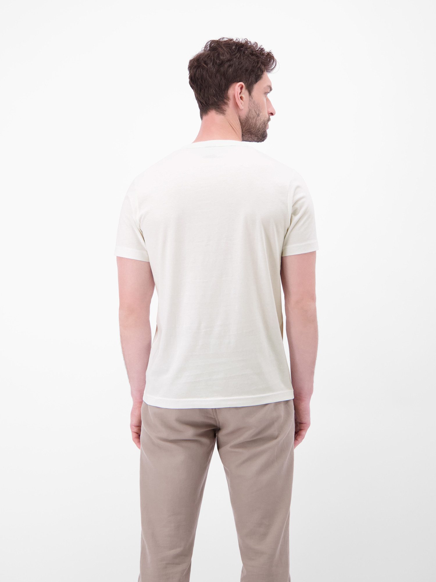 LERROS T-Shirt T-Shirt aus Baumwolle mit Brustprint