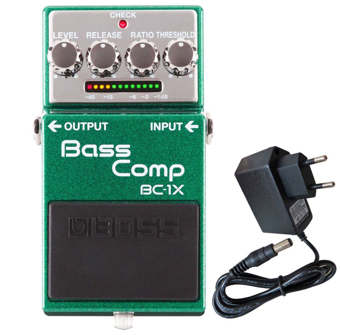 E-Gitarre Boss BC-1X Bass Kompressor mit Netzteil