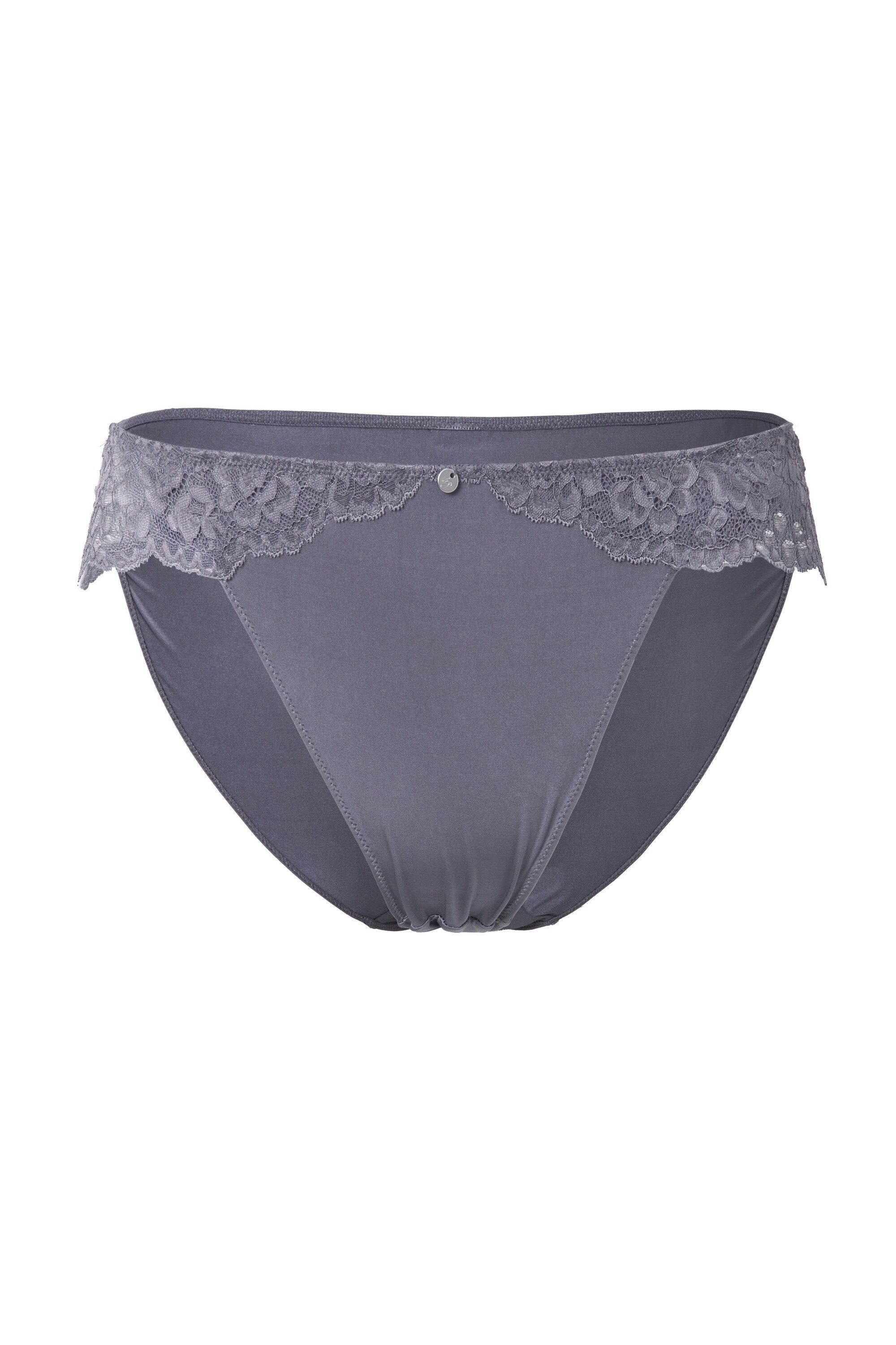 Slip TruYou Midislip Satin Musterspitze