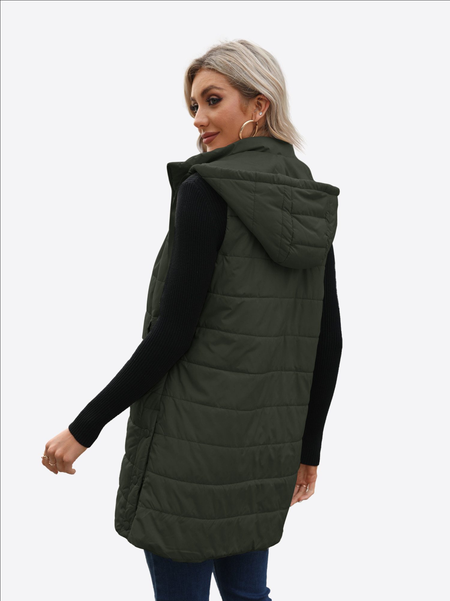 Imily Bela Longweste Damen Lässige Mantel (Packung, 1-tlg., 1per-Pack) Voll günstig online kaufen