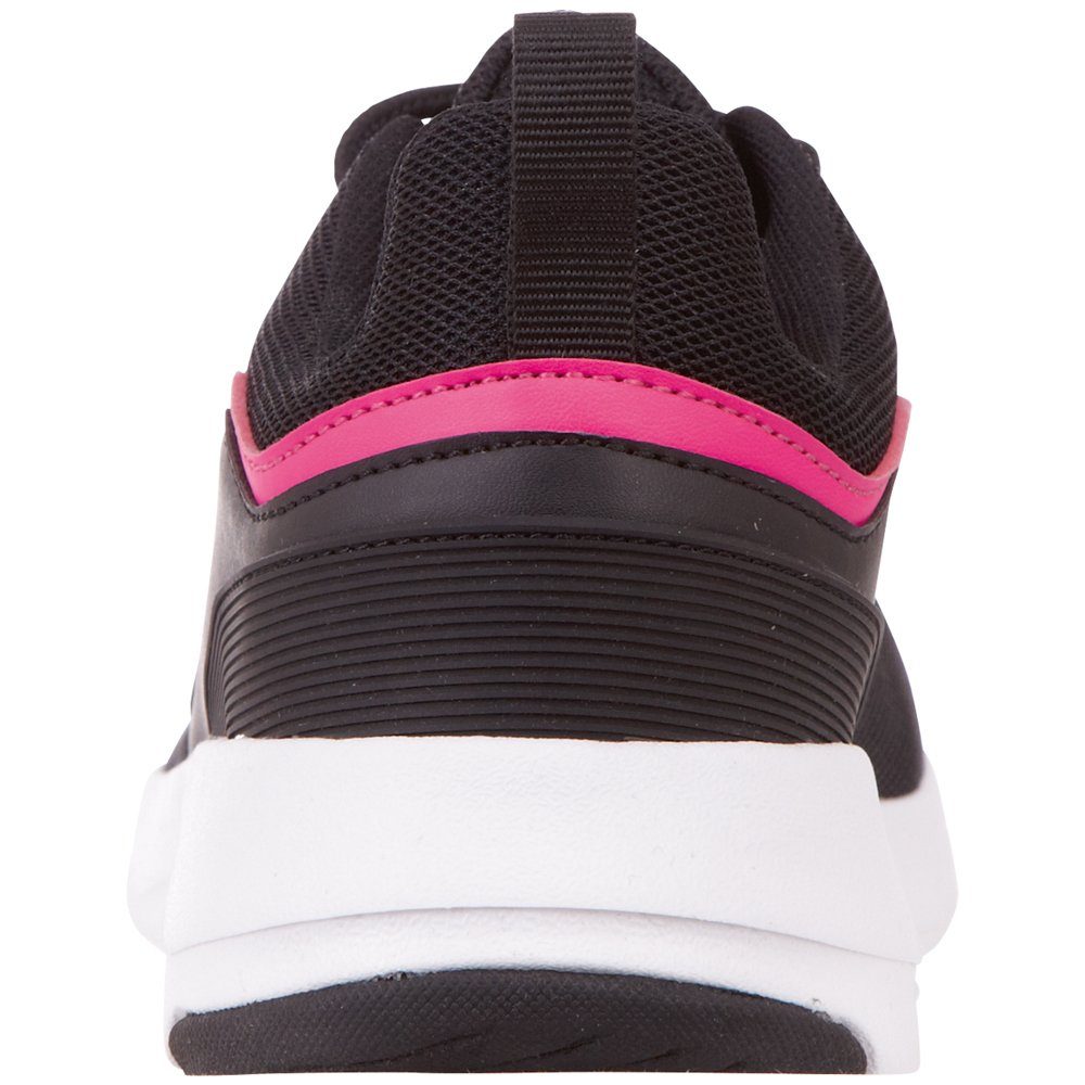 und bequem Sneaker leicht besonders black-pink Kappa -