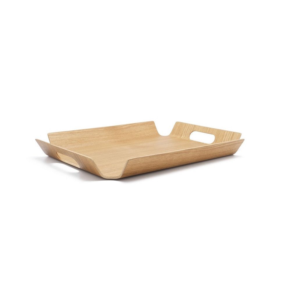 Tablett Bredemeijer Tablett Madera L braun rechteckig 44,5x33,5 cm