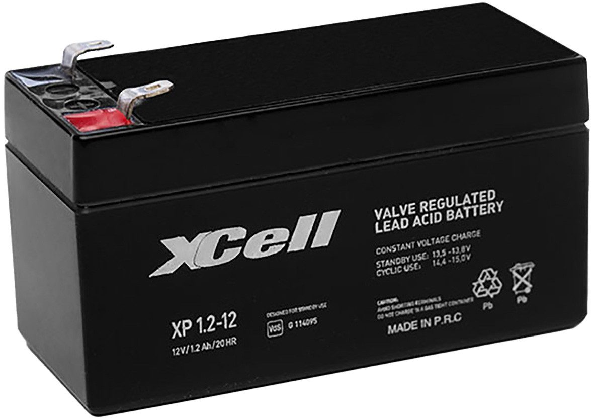 XCell XCell Bleiakku XP1,2-12 12V 1,2Ah Pb Bleiakkus