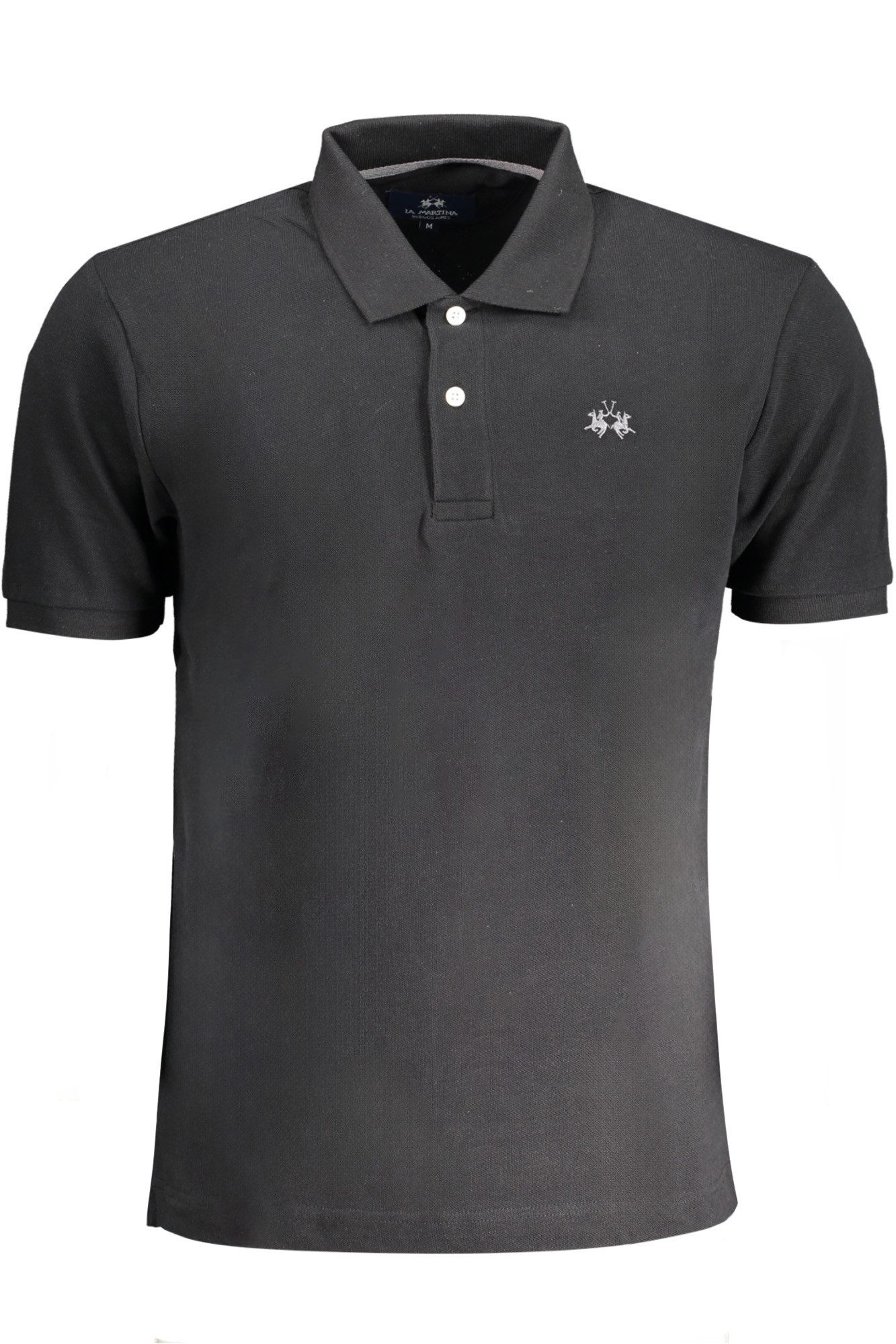 La Martina Poloshirt Schwarzes Herren Poloshirt, günstig online kaufen