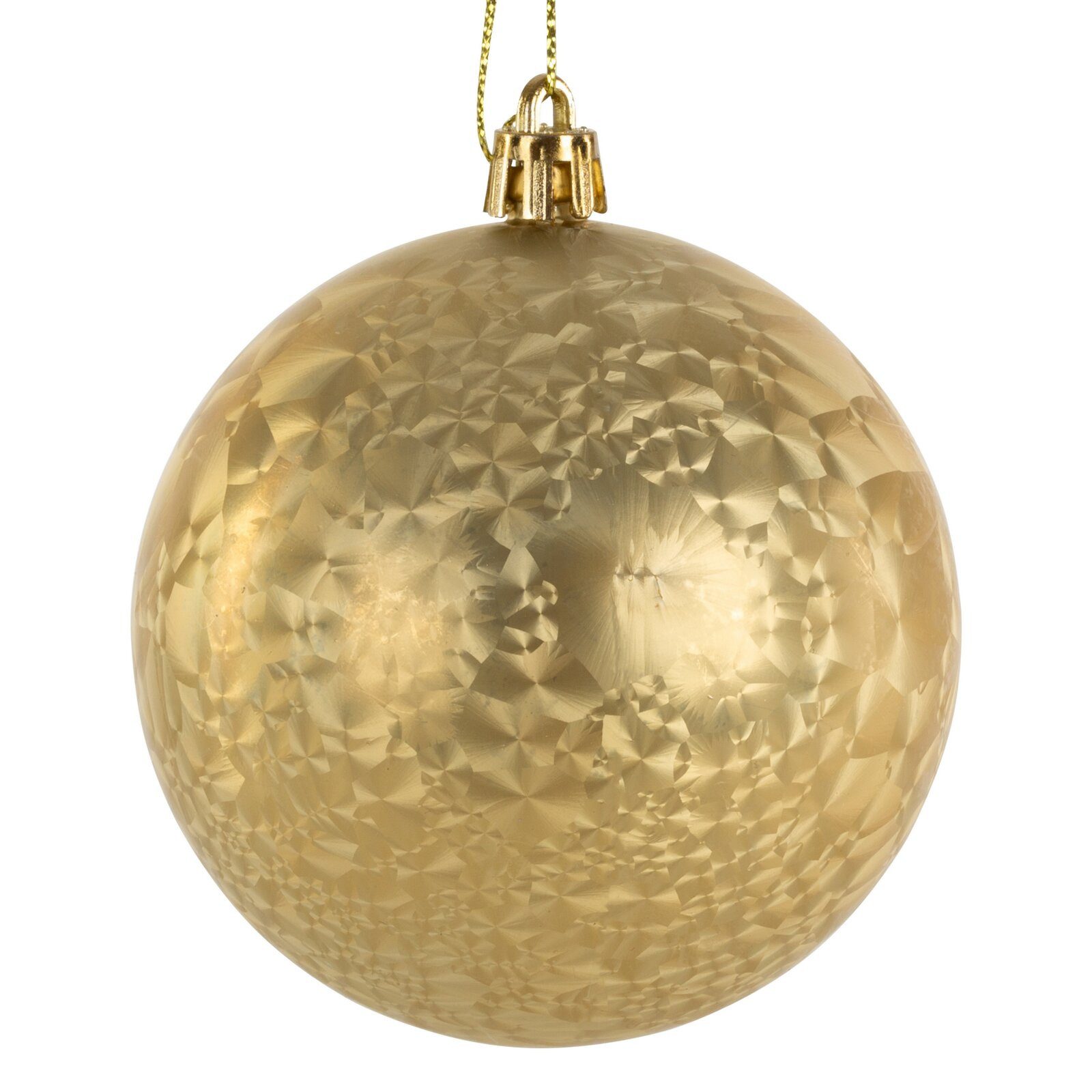 Eurofirany Christbaumschmuck Glitzer Weihnachtskugeln Kunsstoff Christbaumkugeln Silber Gold Rot, mit Aufhänger schön glänzend SET