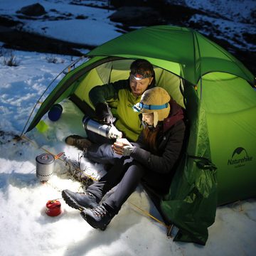 Naturehike Kuppelzelt Cloud Peak Ultraleichtes Zelt für Camping, Klettern, Rucksackreisen, Personen: 2, Einfacher Aufbau, Optimierte Belüftung