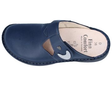 Finn Comfort Belem, blau, Clog Wechselfußbett