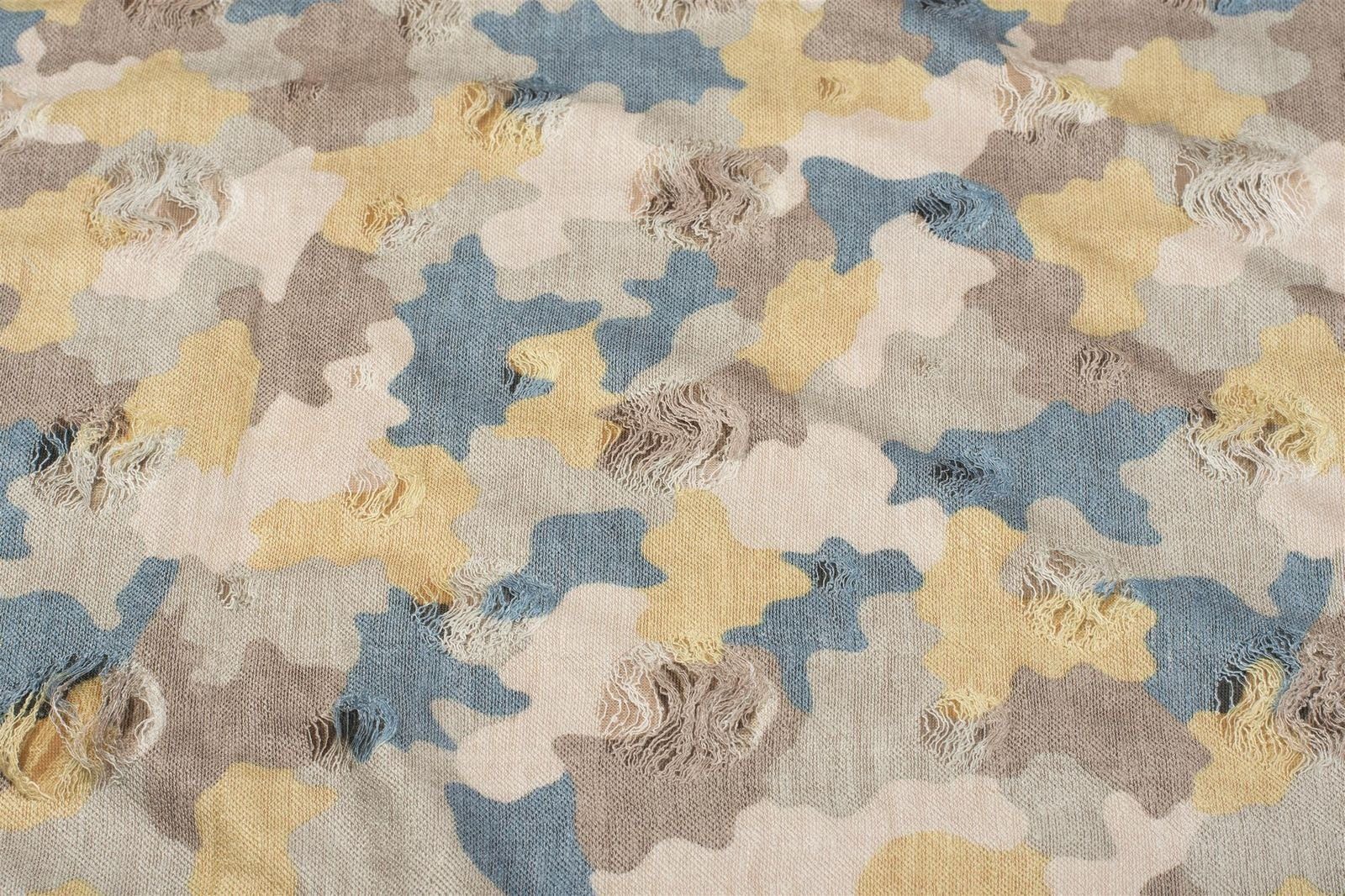 styleBREAKER Loop Destroyed Loop mit Camouflage günstig online kaufen