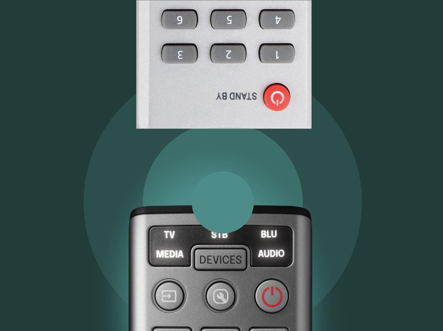 One for All URC7956 Smart Control Pro 5 Fernbedienung – Bild 4 von 5