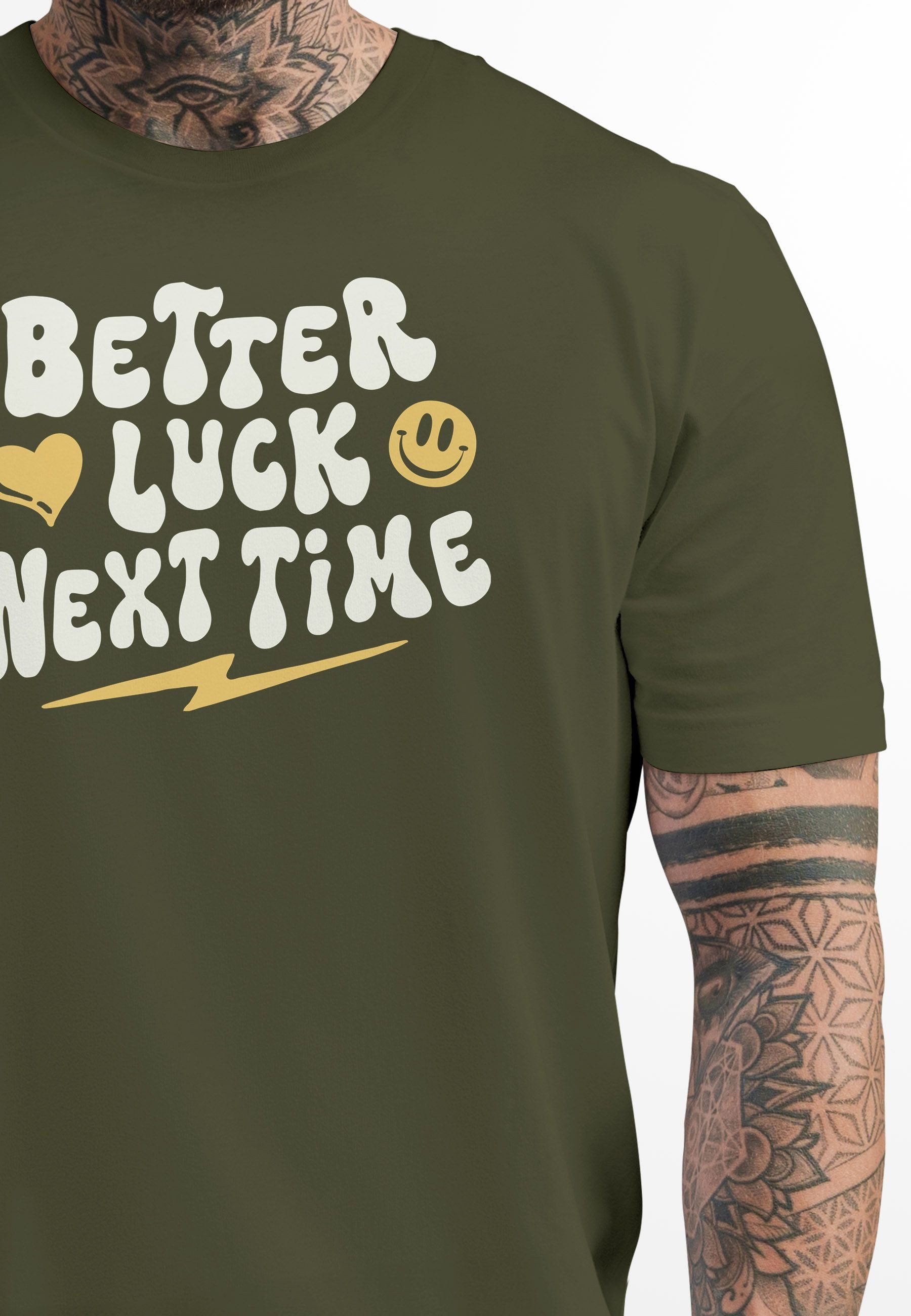 Neverless Print-Shirt Herren T-Shirt Spruch Better günstig online kaufen