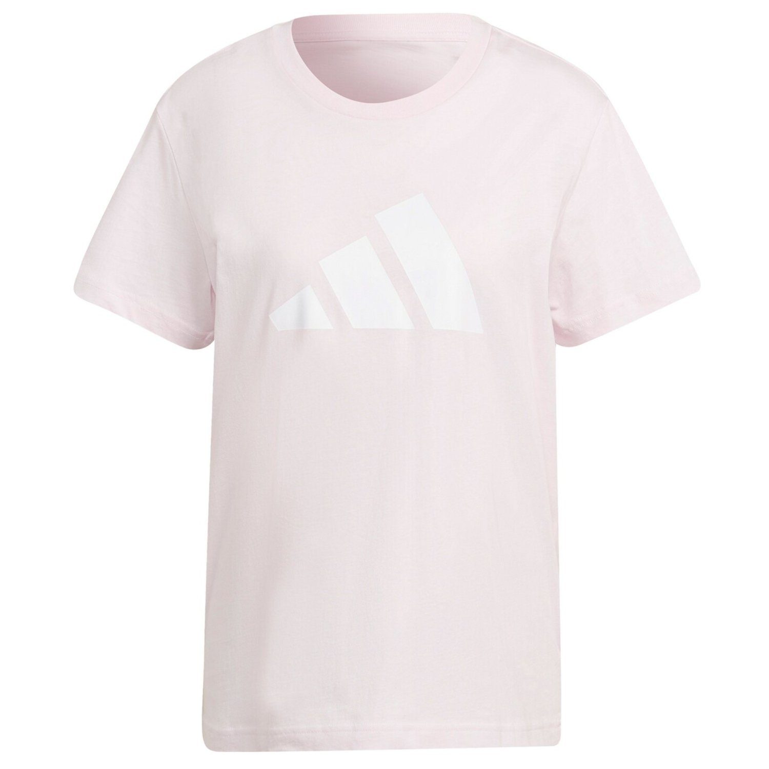 adidas Sportswear Kurzarmshirt 3B hellrosa/weiß Teenager/Damen FI T-Shirt
