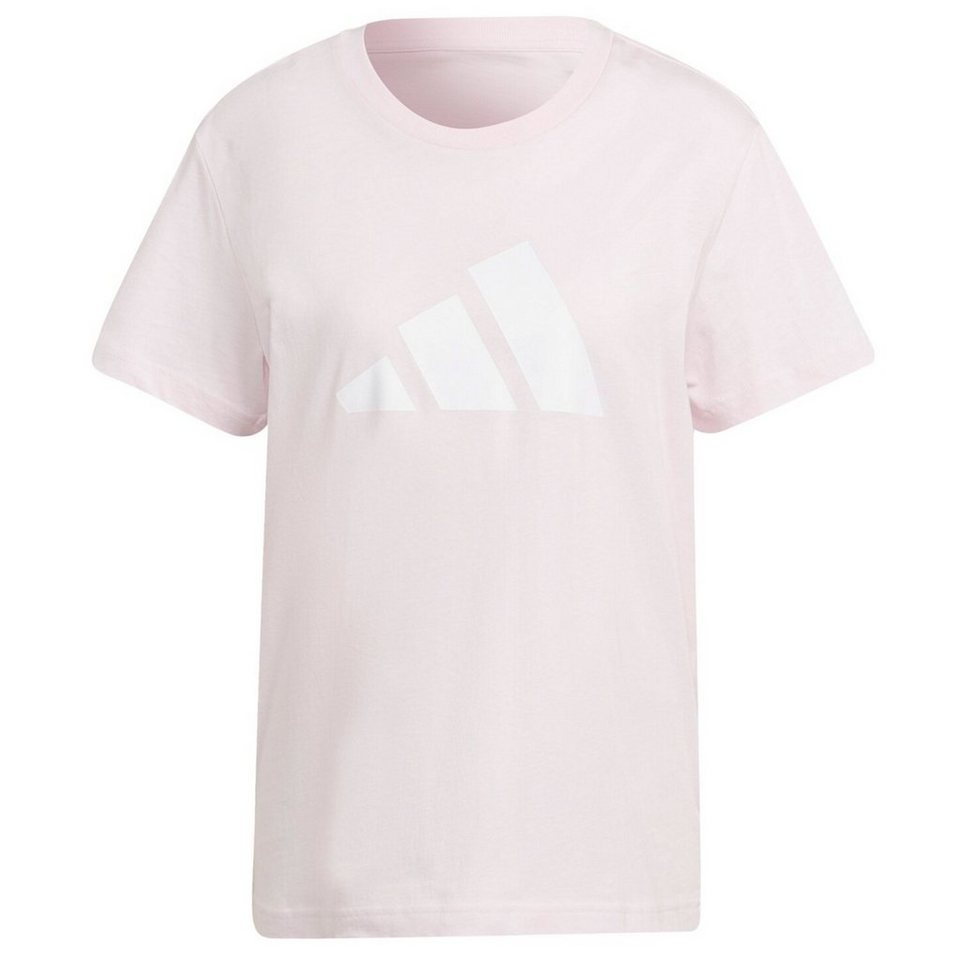adidas Sportswear Kurzarmshirt FI 3B Teenager/Damen T-Shirt hellrosa/weiß