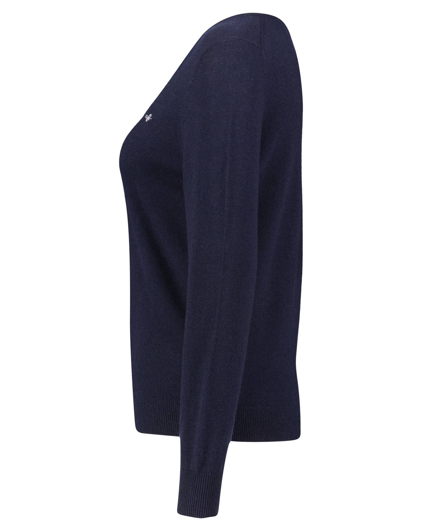 Gant (1-tlg) Pullover Damen marine Strickpullover (52)