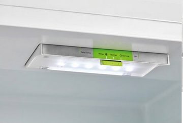 Midea Einbaukühlgefrierkombination KG178SFST, 177 cm hoch, 54 cm breit, Fresh Box, Schlepptür und LED-Beleuchtung