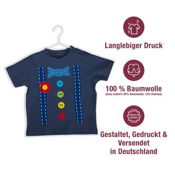 Shirtracer T-Shirt Clown Kostüm - Clowns Gruppen Clownkostüm Karneval & Fasching