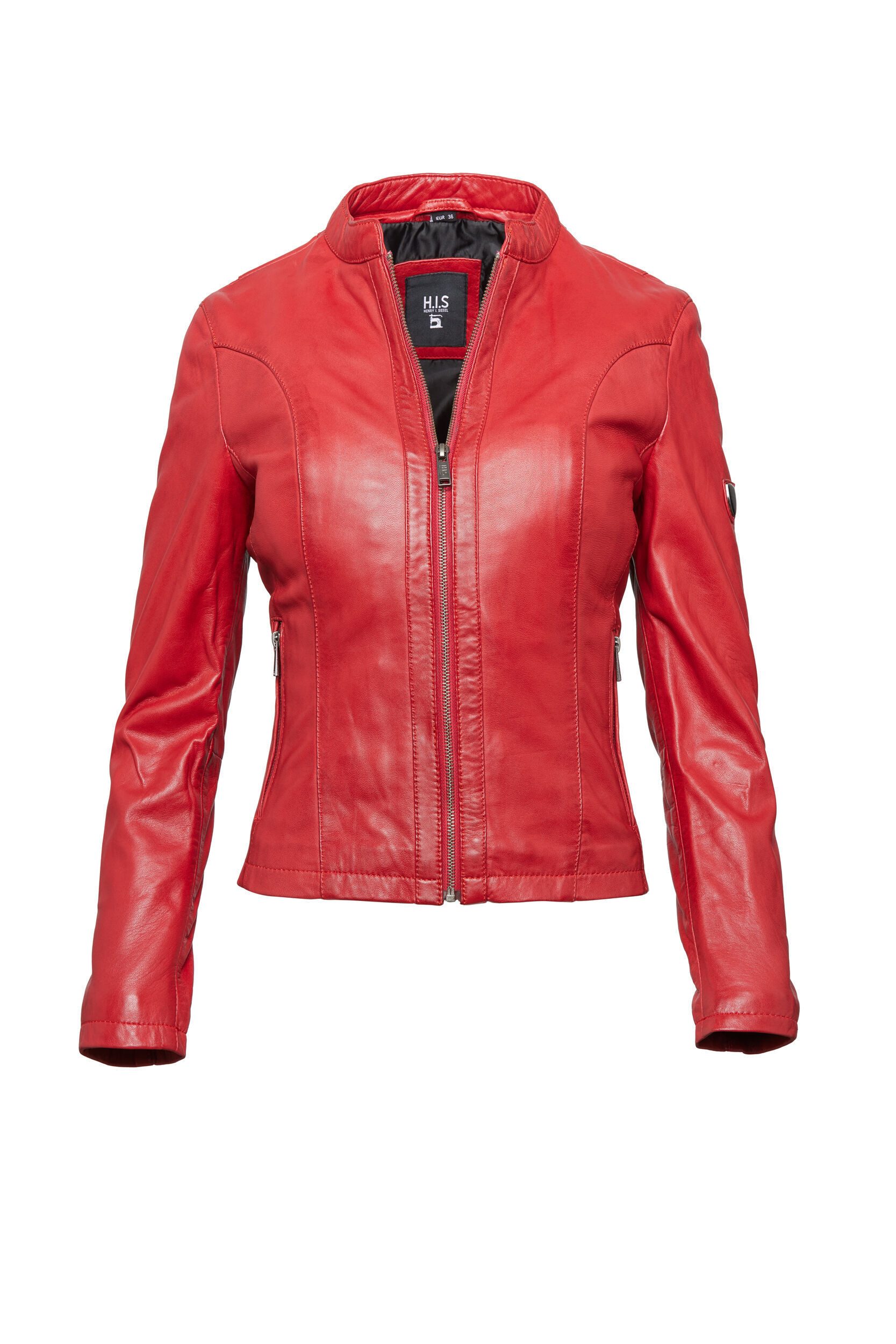 H.I.S Lederjacke (1-St) aus hochwertigem Leder