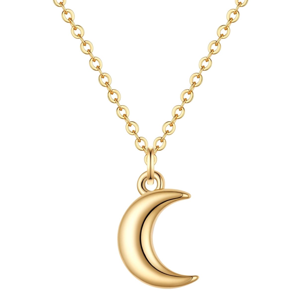 Collier Mond gelbgold
