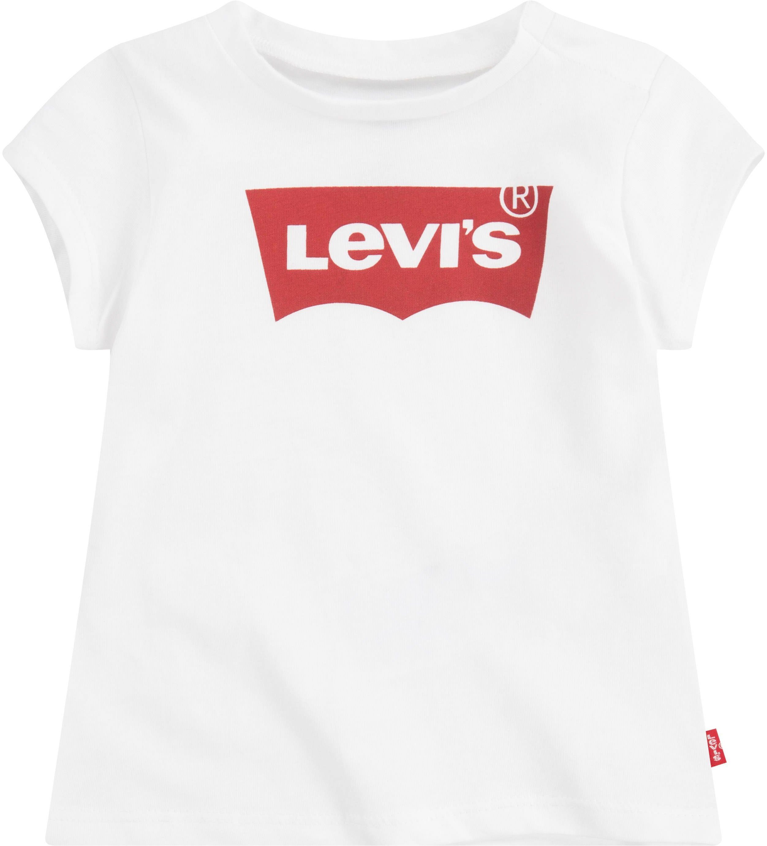 Levi's® Kids T-Shirt GIRLS white/red for TEE BATWING