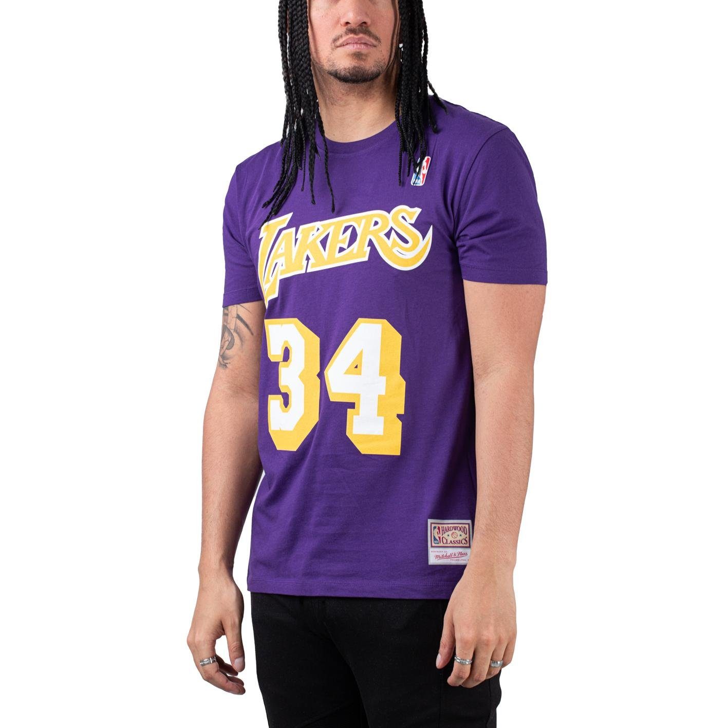 Mitchell & Mitchell T-Shirt Ness Lakers Ness O´Neal LA Tee & NBA