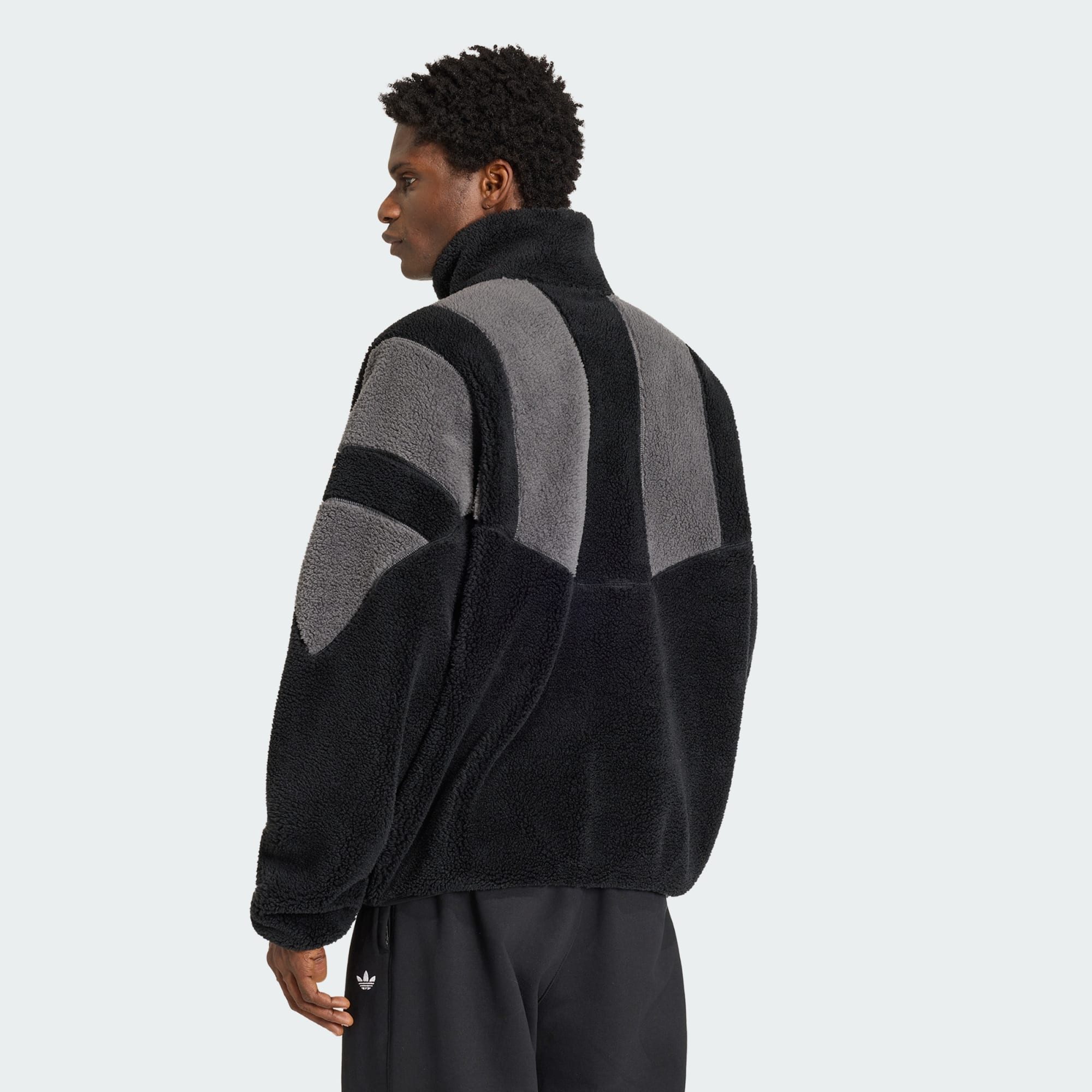 adidas Originals Trainingsjacke ADICOLOR BLOCKED ORIGINALS JACKE FLEECE (1-St)