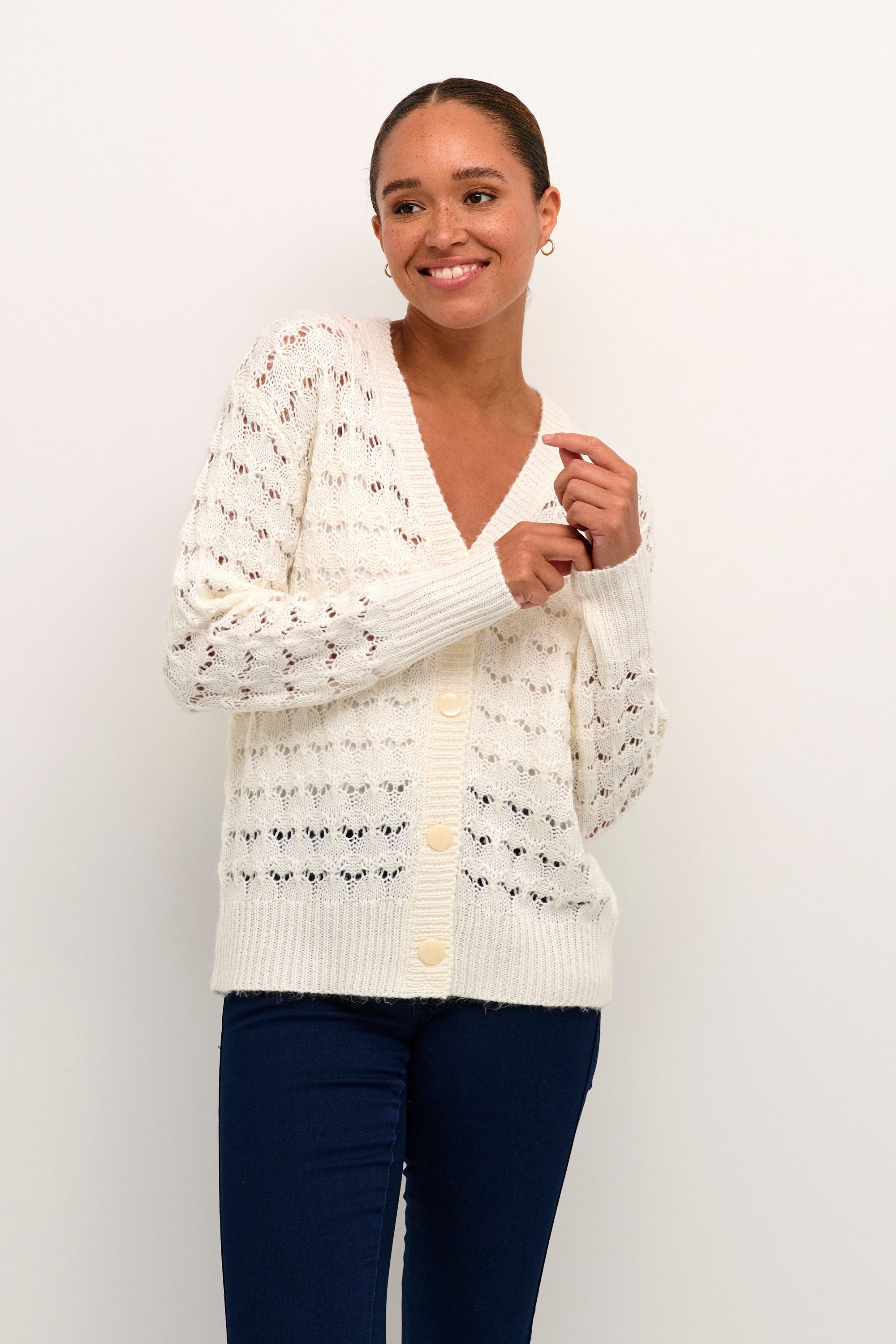 KAFFE Cardigan Strickjacke KAelena