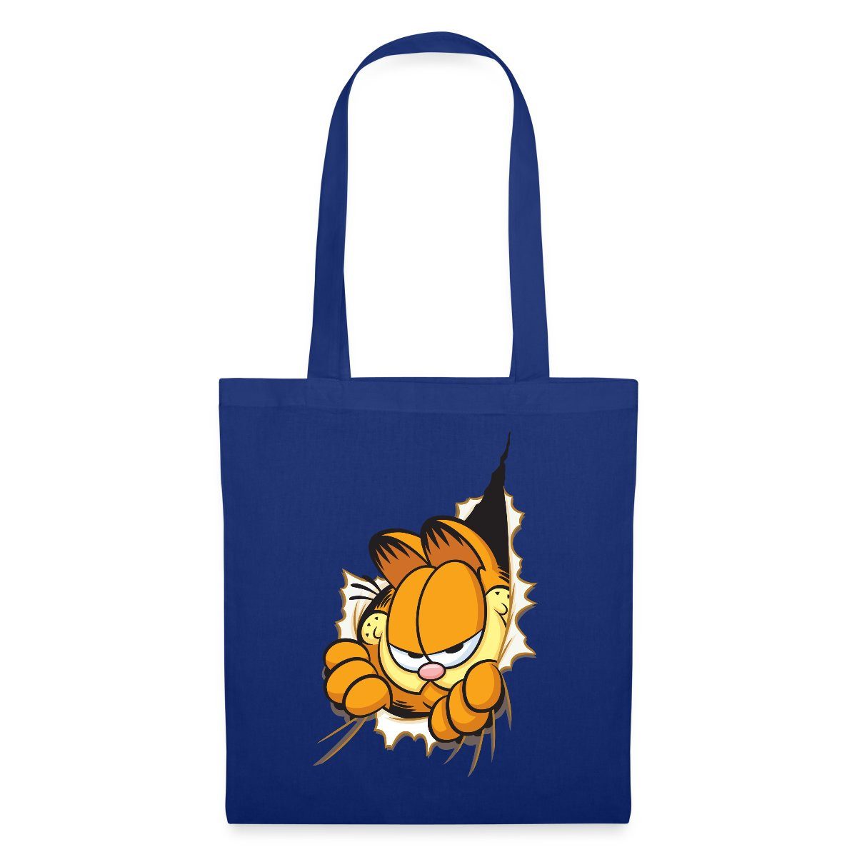 Henkeltasche Garfield Hier Ist Garfield Stoffbeutel