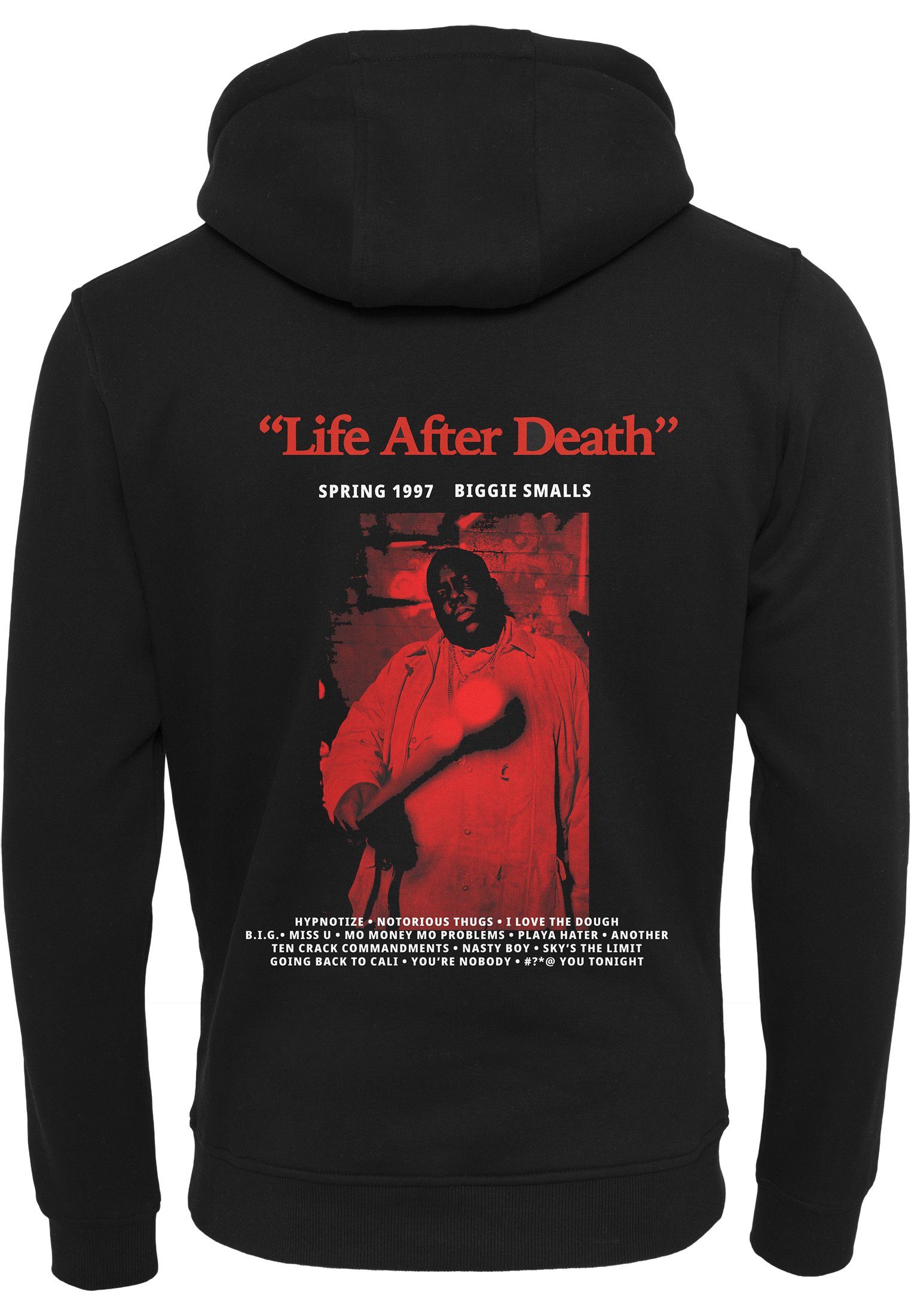 MisterTee Biggie Sweater Death Life (1-tlg) Hoody After Herren