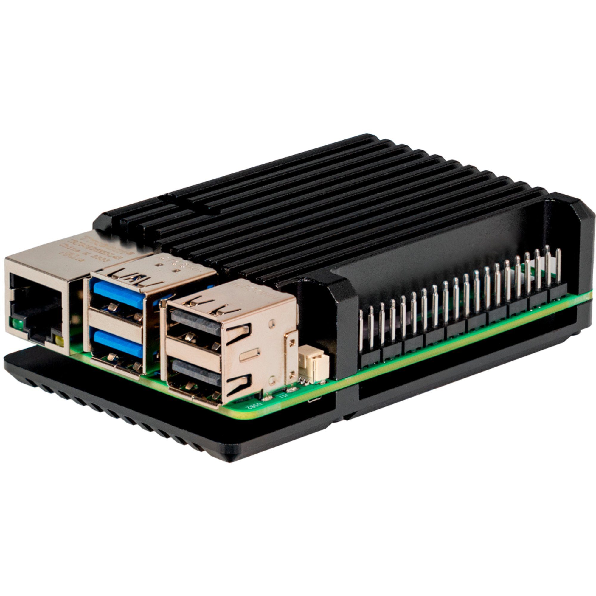 PC-Gehäuse Joy-IT Aluminiumgehäuse für Raspberry Pi 5