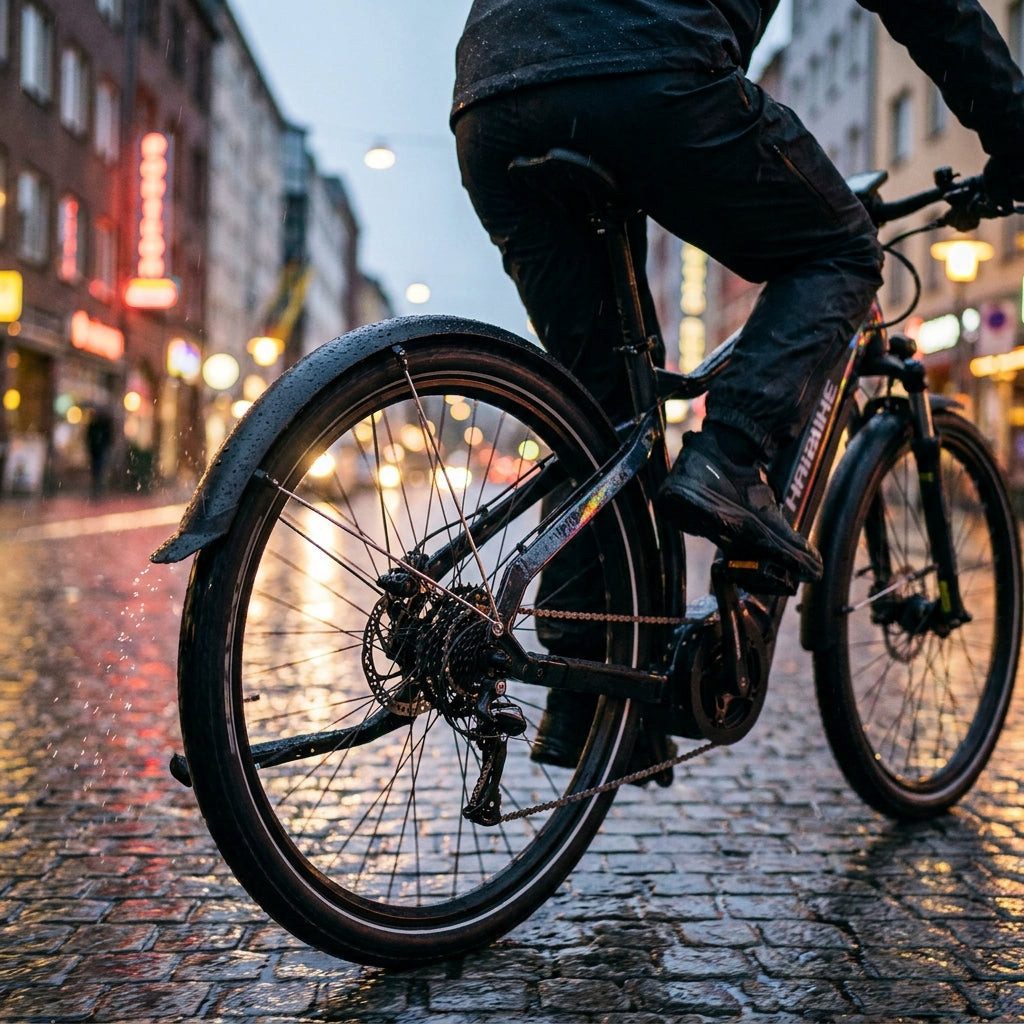 Haibike Schutzblech Haibike Schutzblech Sduro Street inkl Zubehör 28 Zoll Kunststoff schwa