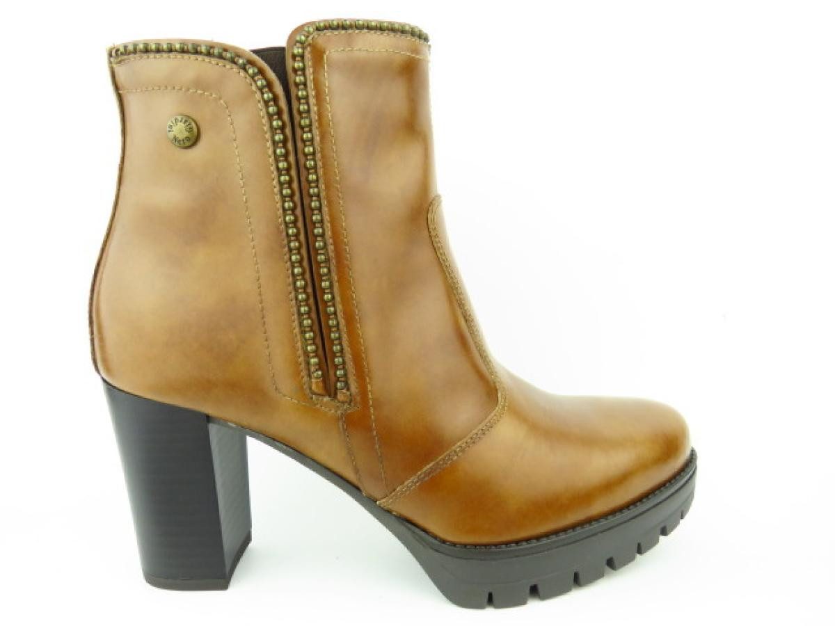 Manolete cuoio Stiefelette