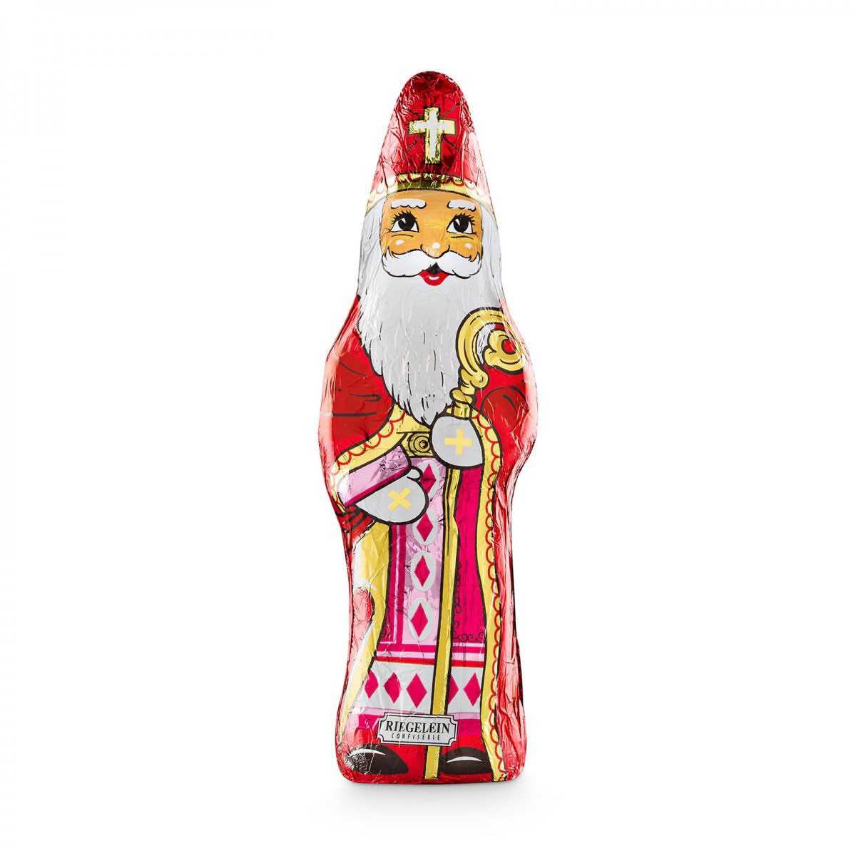 Riegelein Confiserie Schokolade, Riegelein Sankt Nikolaus aus leckerer Vollmilchschokolade 100g