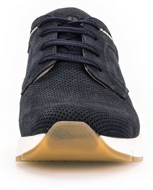 Pius Gabor Sneaker mit Perforierung, Weite G, Freizeitschuh, Halbschuh, Schnürschuh