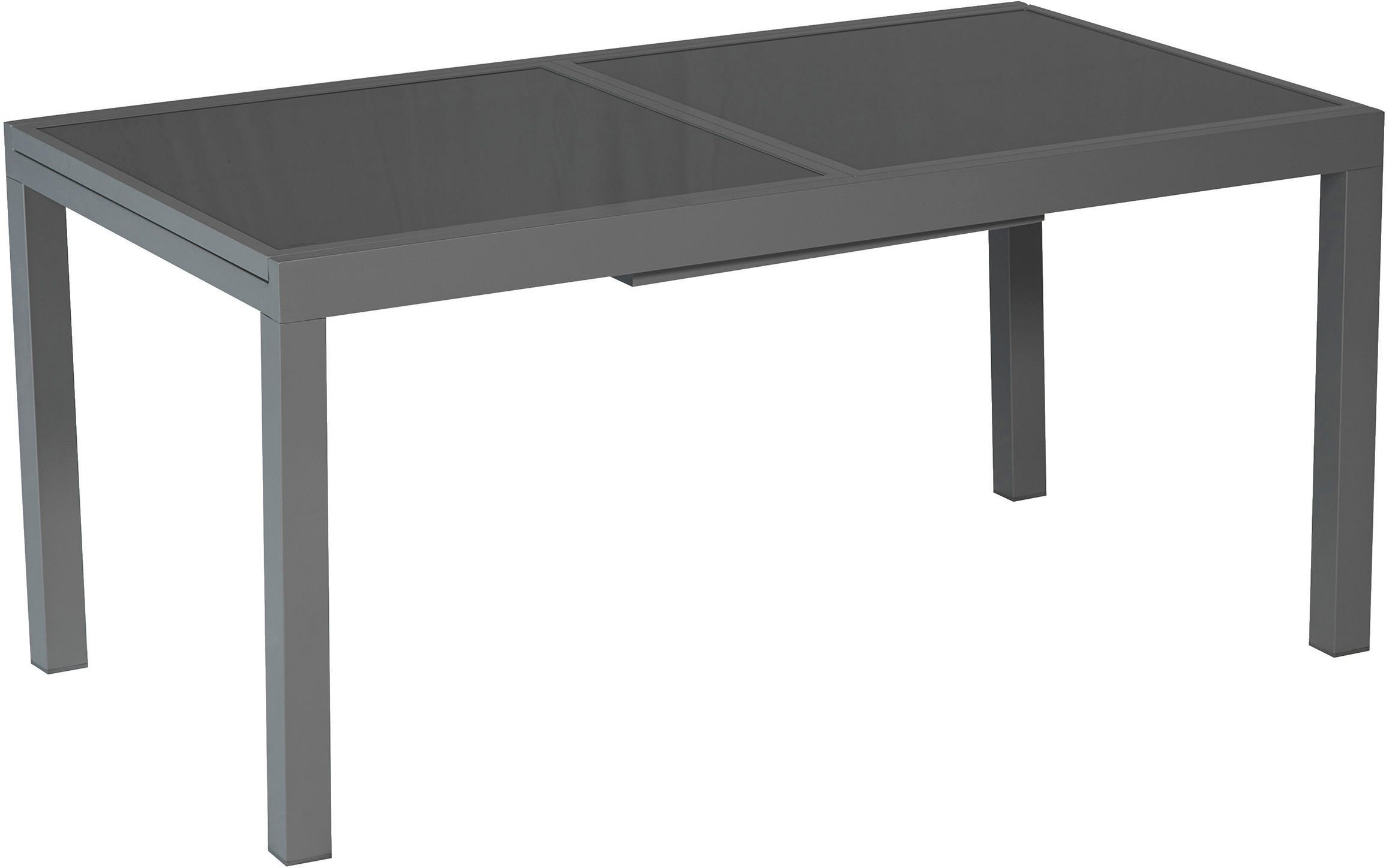 MERXX Garten-Essgruppe »Milano«, (Set, 7-tlg), Sessel stapelbar, Tisch ausziehbar
