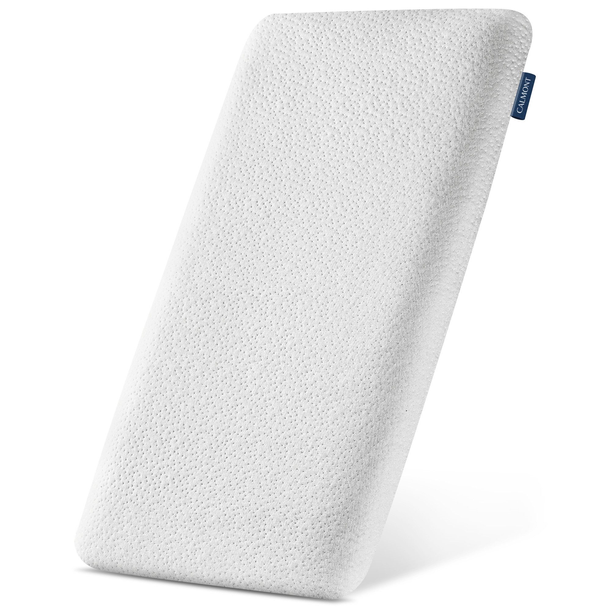 CALMONT Nackenstützkissen Memory Foam, Orthopädisches Kissen. Kopfkissen Seiten Seitenschläfer, Füllung: Soft-Sleep Memory Schaum, Hergestellt in Europa, verschiedenen Höhen erhältlich