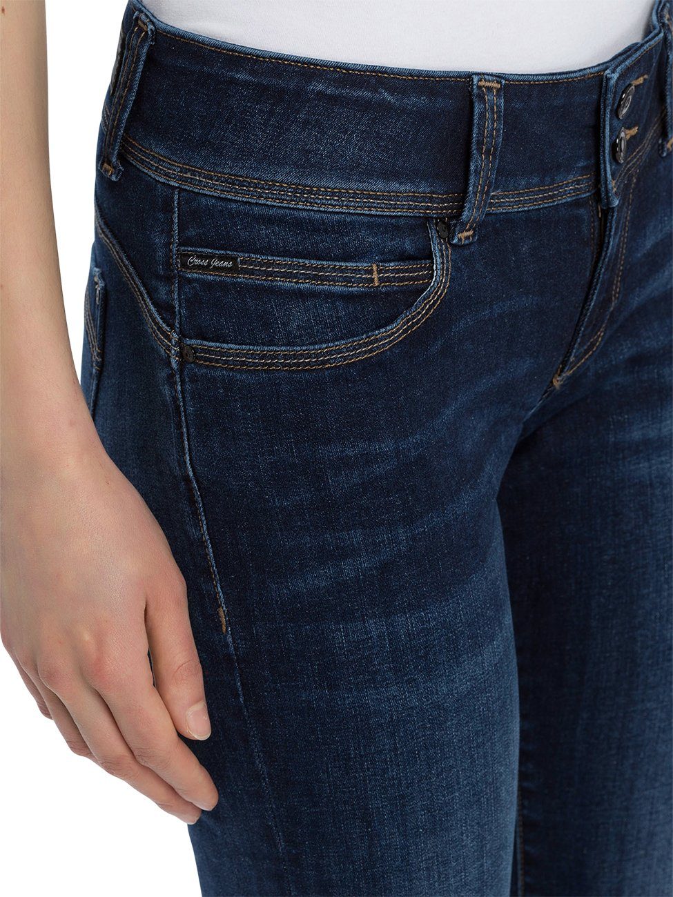CROSS Stretch LOIE Straight-Jeans JEANS® mit