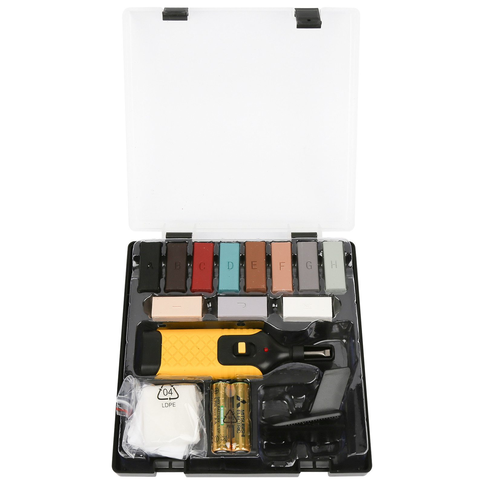 Clanmacy Laminat-Reparaturset Fliesen Reparaturset 17-teilig 11 günstig online kaufen