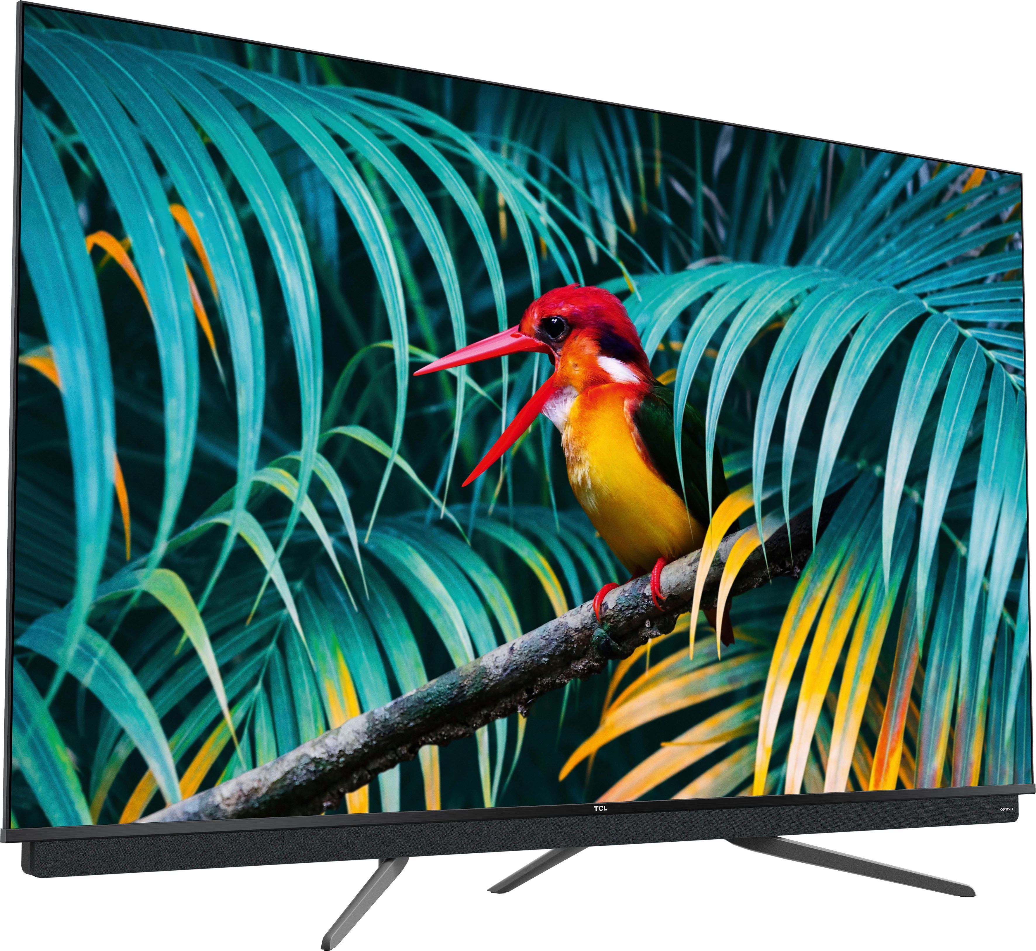 TCL 75C815X1 QLED-Fernseher (189 cm/75 Zoll, 4K Ultra HD, Smart-TV,  integrierter ONKYO Soundbar, Android TV Sprachfernbedienung) online kaufen  | OTTO