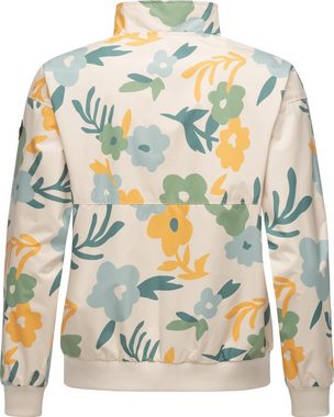 Ragwear Outdoorjacke Goona Print Oversize Übergangsjacke mit modischem Allover-Print