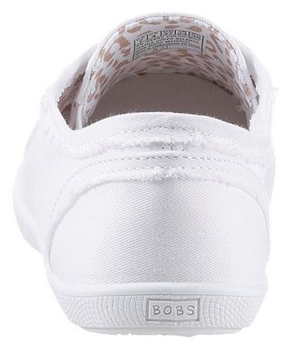Skechers BOBS B CUTE- Slip-On Sneaker Slipper, Sommerschuh, Freizeitschuh mit elastischer Zierschnürung
