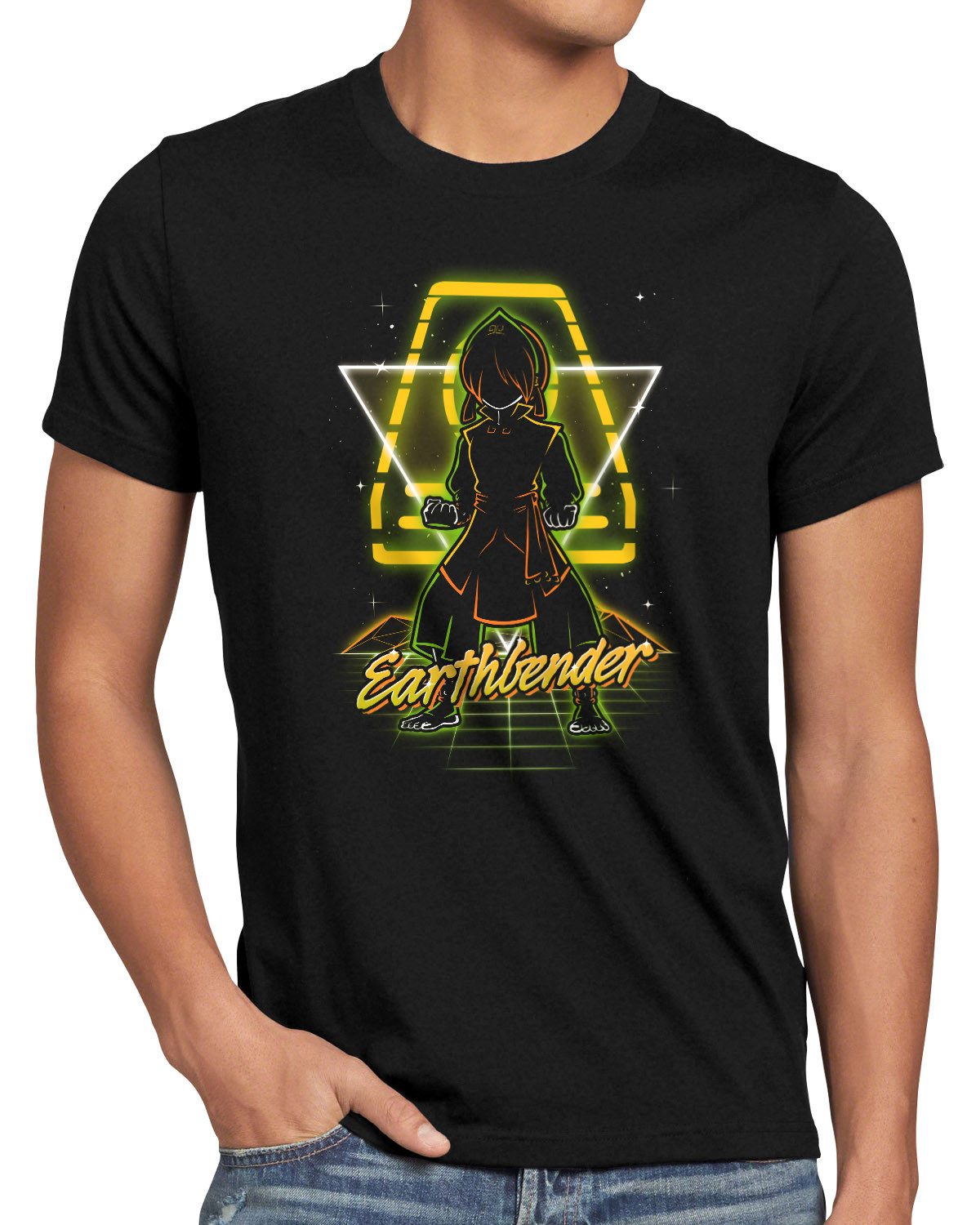 style3 T-Shirt avatar airbender aang atla katara sokka appa momo zuko iroh toph 80s